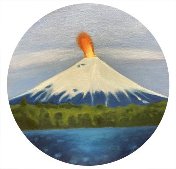 Un volcán